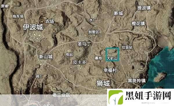 和平精英沙漠地图，揭秘最稳吃鸡的宝藏地点