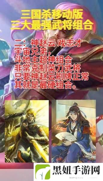 三国杀，揭秘那些让人拍案叫绝的武将组合