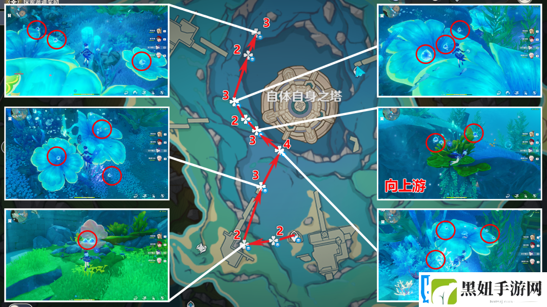 原神4.3初露之源采集路线一览