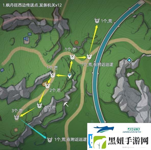 原神发条机关齿轮收集路线一览