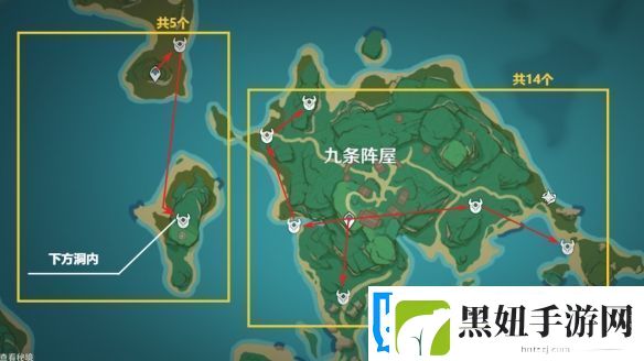 原神4.3海乱鬼讨伐路线一览