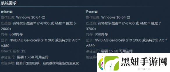 巨人杀手暗黑之潮配置要求介绍