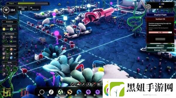 蚂蚁自动化建设策略游戏蚁托邦现已正式发售