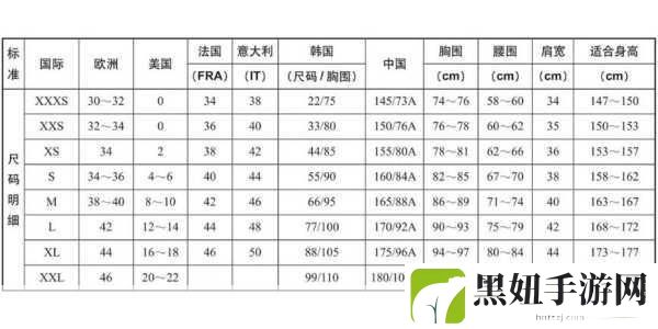 欧洲尺码日本尺码专线22348，欧洲尺码与日本尺码对照解析，助你轻松选购服装